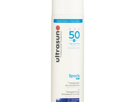 Ultrasun Sports Transparent Sun Protection Gel SPF50 200ml on Sale