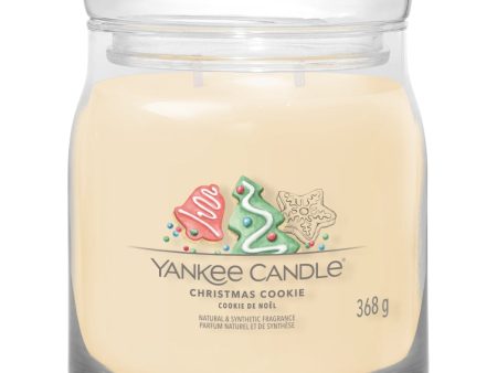 Yankee Candle Christmas Cookie Medium Signature Jar Candle Online Sale