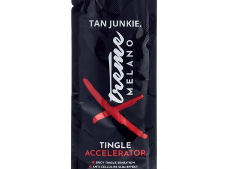 Tan Junkie Xtreme Melano Tingle Tanning Accelerator Lotion Sachet 15ml For Cheap