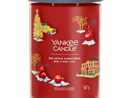 Yankee Candle Big Apple Christmas Large Signature Tumbler Jar Candle Discount