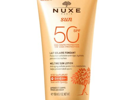 Nuxe Sun Melting High Protection Sun Lotion SPF50 150ml Sale