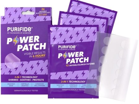 Acnecide + Purifide Purifide Salicylic Acid Power Patch Pack of 36 For Cheap