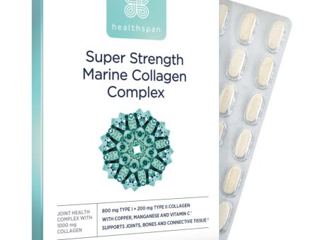 Healthspan Super Strength Marine Collagen 1,000mg 60 Tablets Supply