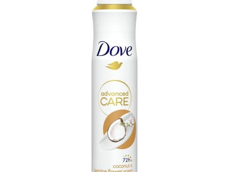 Dove Advanced Care Coconut & Jasmine Flower Anti-Perspirant Deodorant Spray 200ml Supply