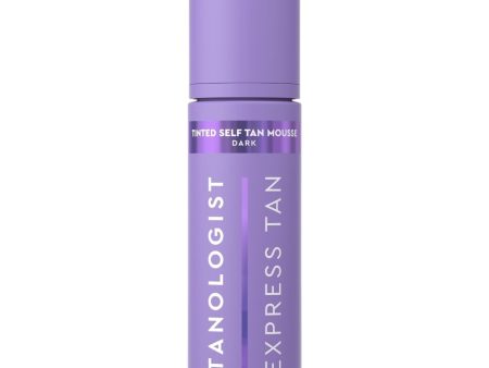 Tanologist Express Tan Tinted Self-Tan Mousse Dark 200ml Online now