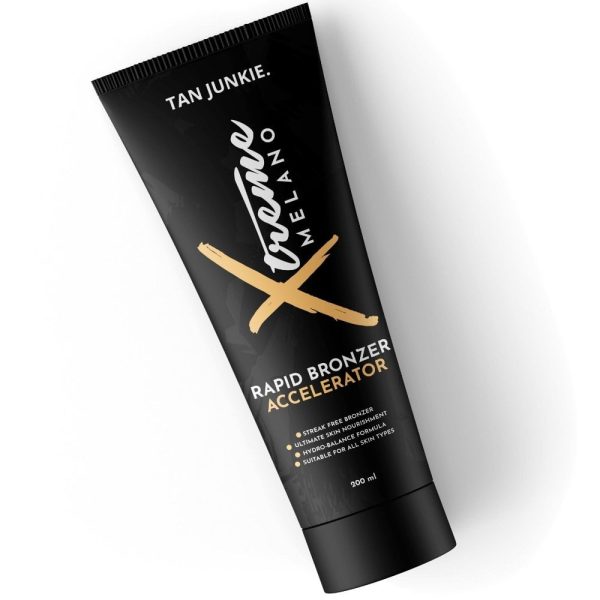 Tan Junkie Xtreme Melano Rapid Bronzer Tanning Accelerator Lotion 200ml on Sale