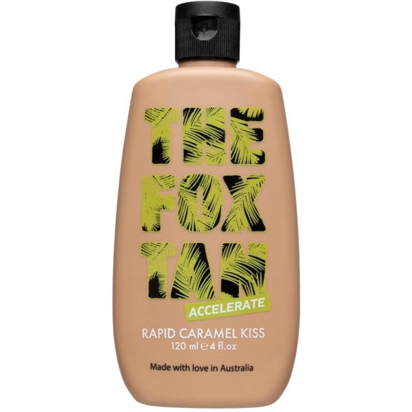 The Fox Tan Rapid Caramel Kiss Tanning Accelerator Lotion 120ml For Sale