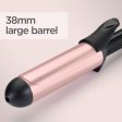 BaByliss Rose Quartz 38mm Curling Tong 2453U For Sale