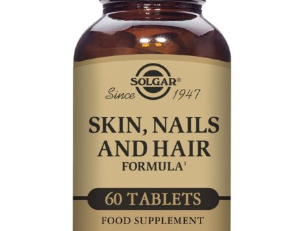 Solgar Skin, Nails & Hair Formula 60 Tablets For Sale