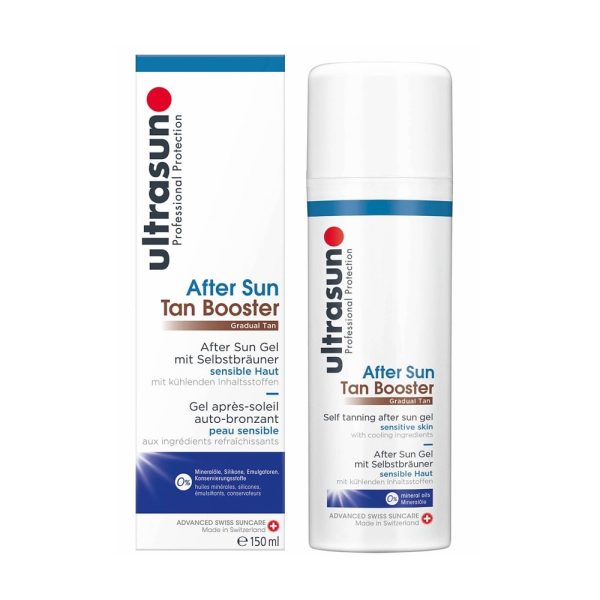 Ultrasun After Sun Tan Booster Gradual Tanning Gel 150ml Supply