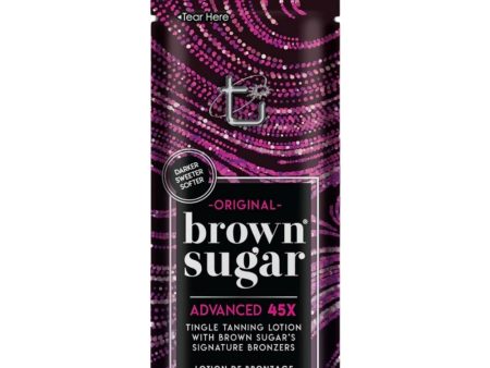 Tan Incorporated Original Brown Sugar Tingle Tanning Accelerator Lotion Sachet 22ml Supply