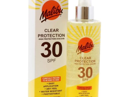 Malibu Clear Protection Spray SPF30 250ml Hot on Sale