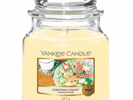 Yankee Candle Christmas Cookie Medium Jar Candle Online now