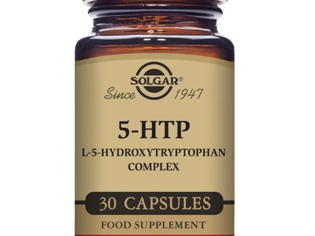 Solgar 5-HTP L-5-Hydroxytryptophan Complex 30 Vegetable Capsules For Sale