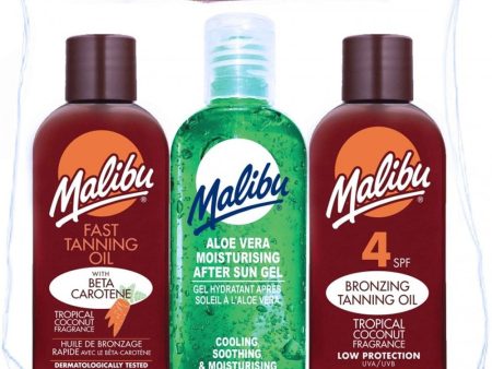 Malibu Tanning & After Sun Travel Set 3 x 100ml Online Sale