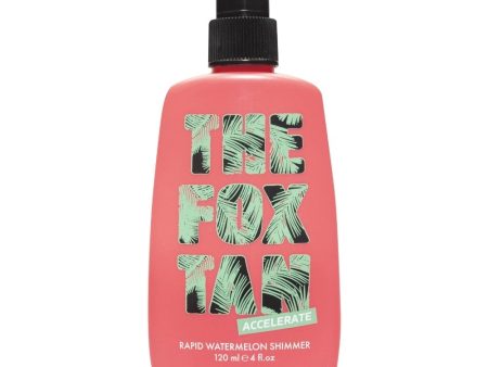 The Fox Tan Rapid Mist Tanning Accelerator Watermelon Shimmer 120ml Supply