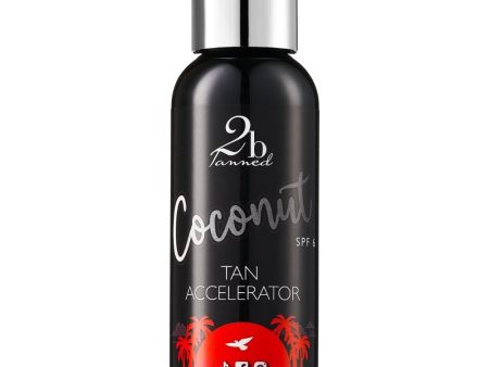 2BTanned Coconut Lotion Tanning Accelerator Travel-Size SPF6 100ml For Sale