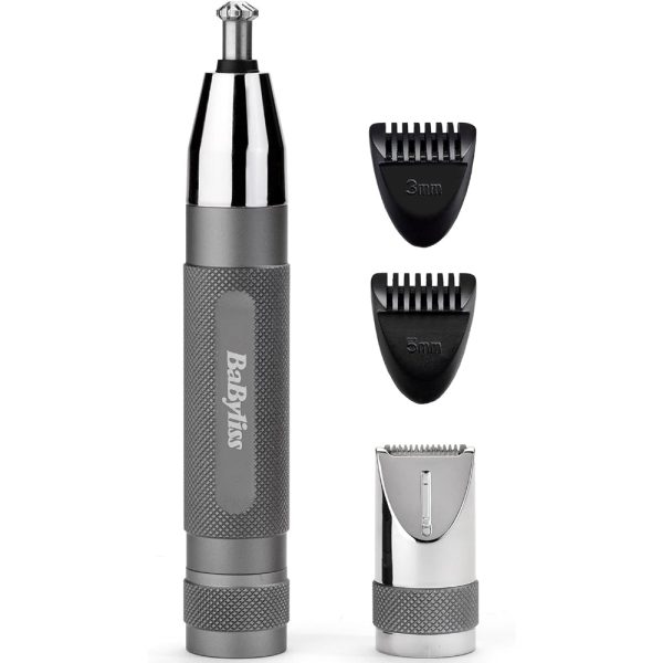 BaByliss Super-X Metal Series Nose, Ear & Eyebrow Trimmer 7066U Hot on Sale