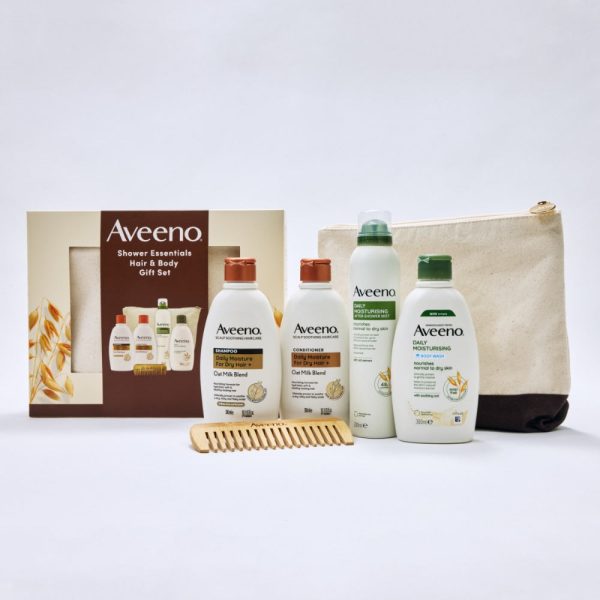 Aveeno Shower Essentials Hair & Body Gift Set Discount