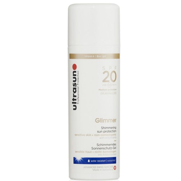 Ultrasun Glimmer Shimmering Sun Protection SPF20 150ml on Sale