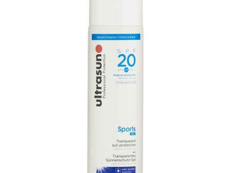 Ultrasun Sports Transparent Sun Protection Gel SPF20 200ml Supply